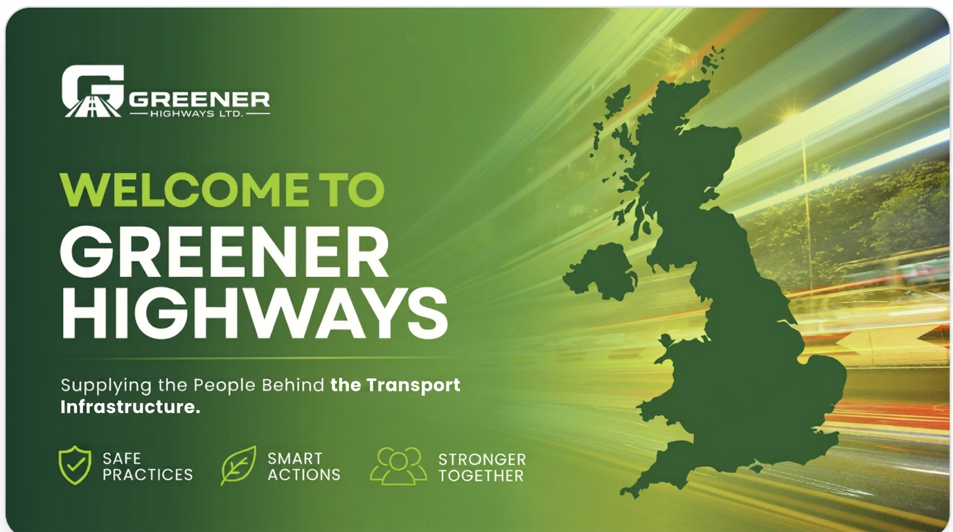 Greener Highways coverage map showing the East Midlands and surrounding regions